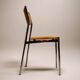 4 chaises tubulaires chromées, France-Italie vers 1970