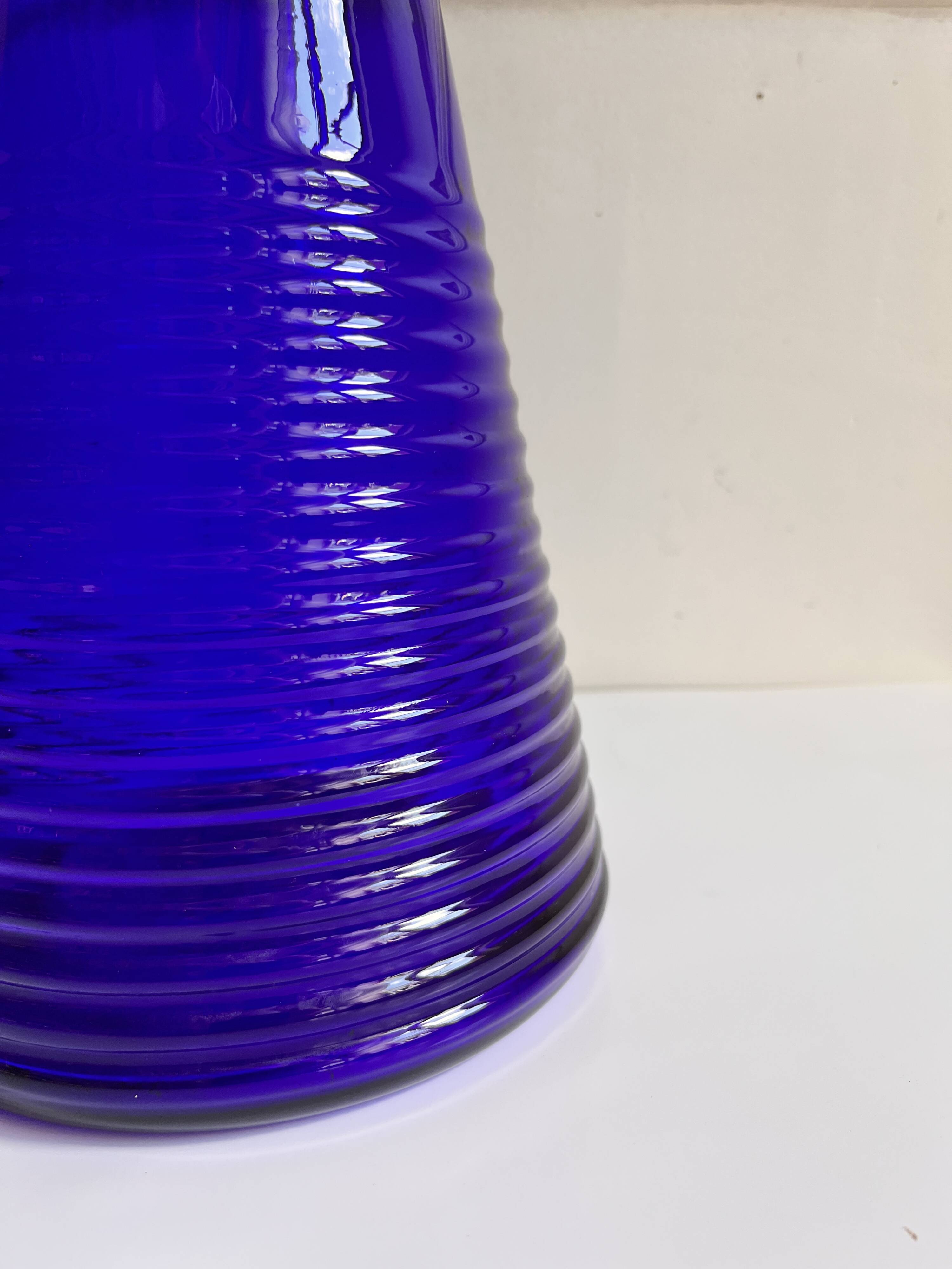 Vintage cobalt vase