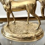 Cheval en laiton