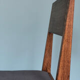 Oak Art Deco Chair L.O.V. Oosterbeek 1920s. Set Of 2