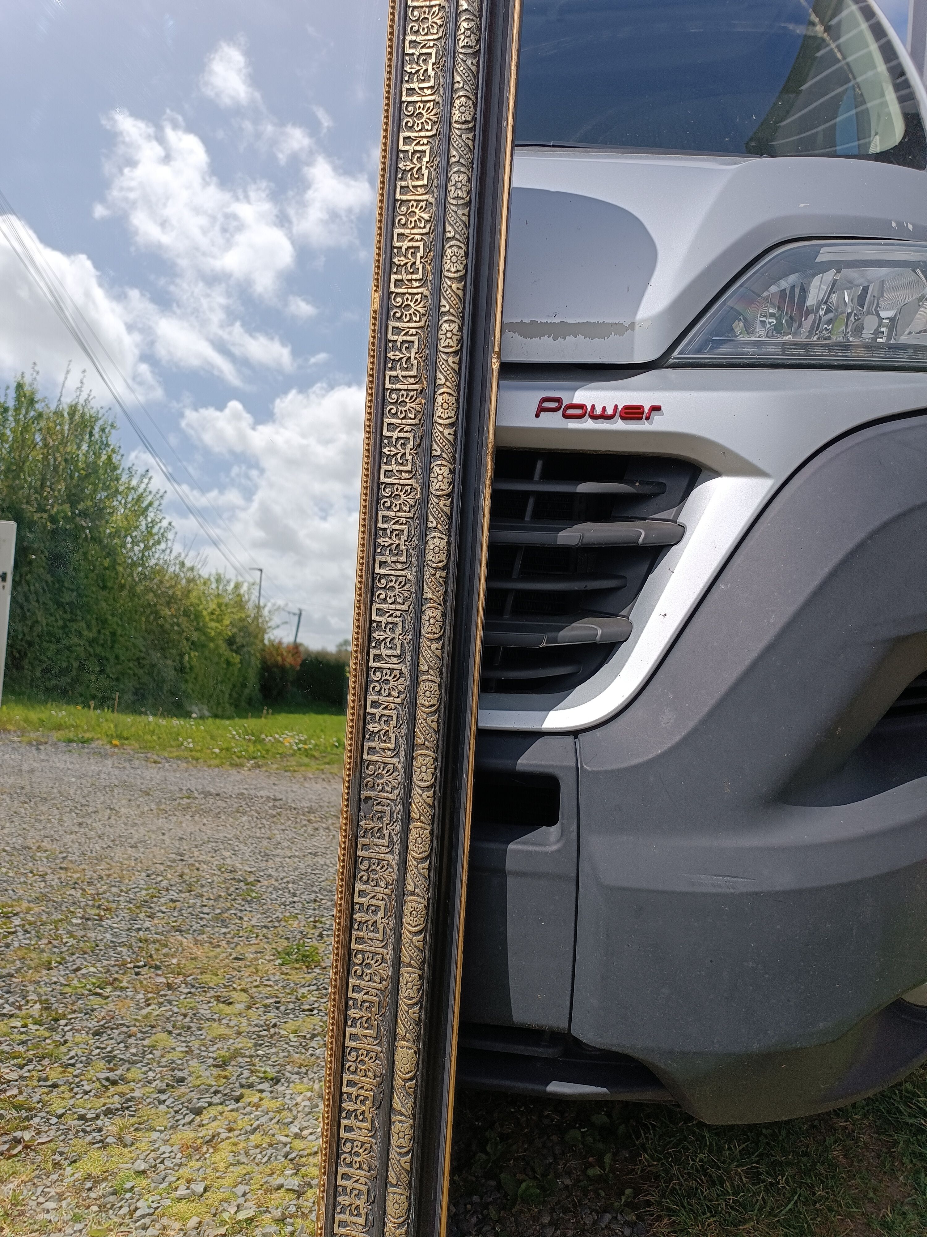 Miroir ancien 152/86 cm