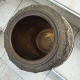 Satsuma vase bronze frame