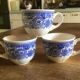 Old Villeroy and Boch "Burgenland" tea cups
