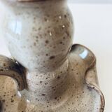 Ceramic candle holder signed Vallauris