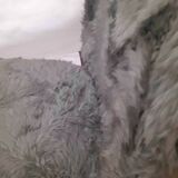 Pair of vintage furry chairs