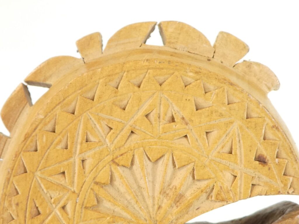 Old wooden nut cracker