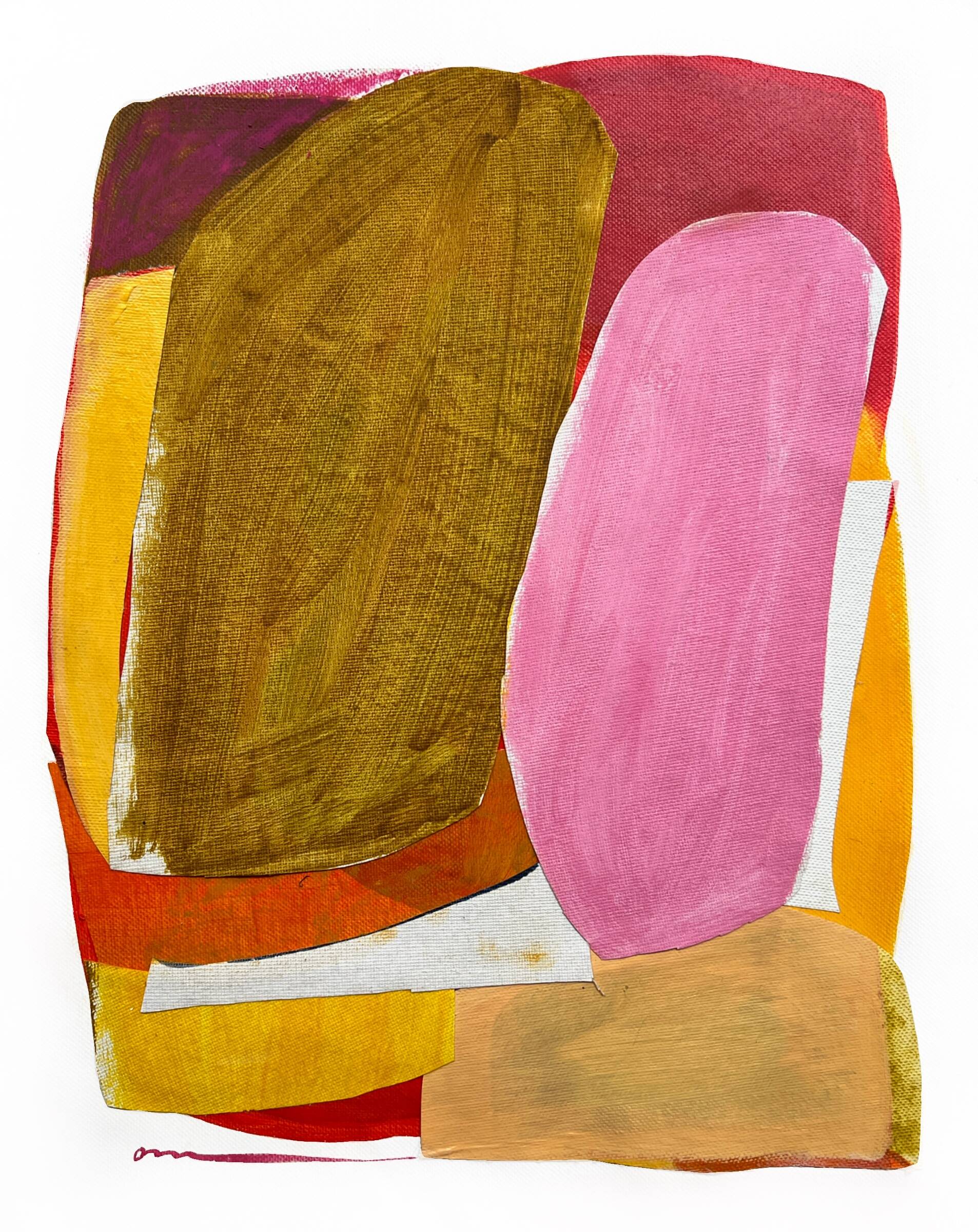 Collage sur toile
