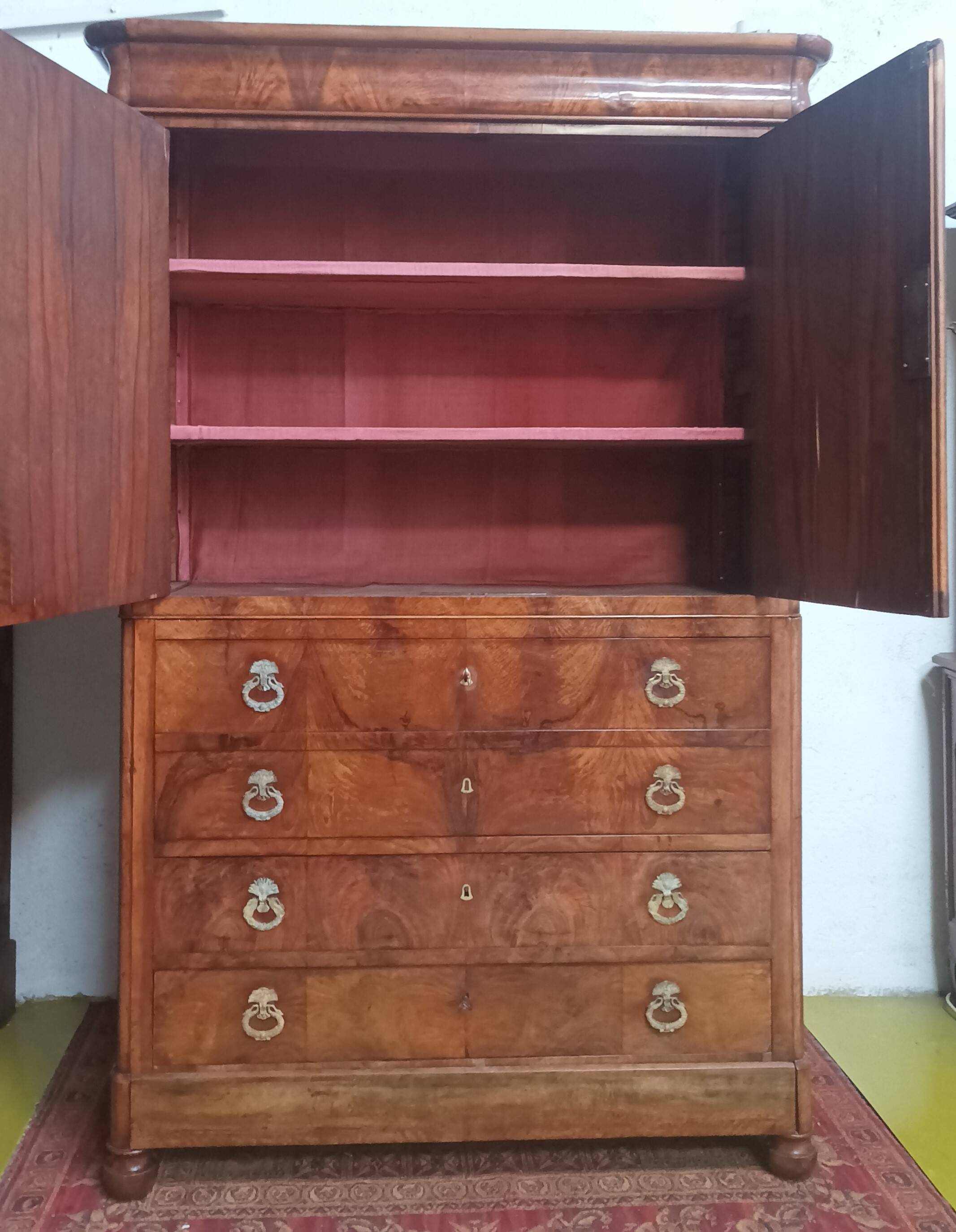 Charles X period chest of drawers