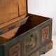 Antique wedding chest painted in pine – Austro-Hungarian Empire, 1841