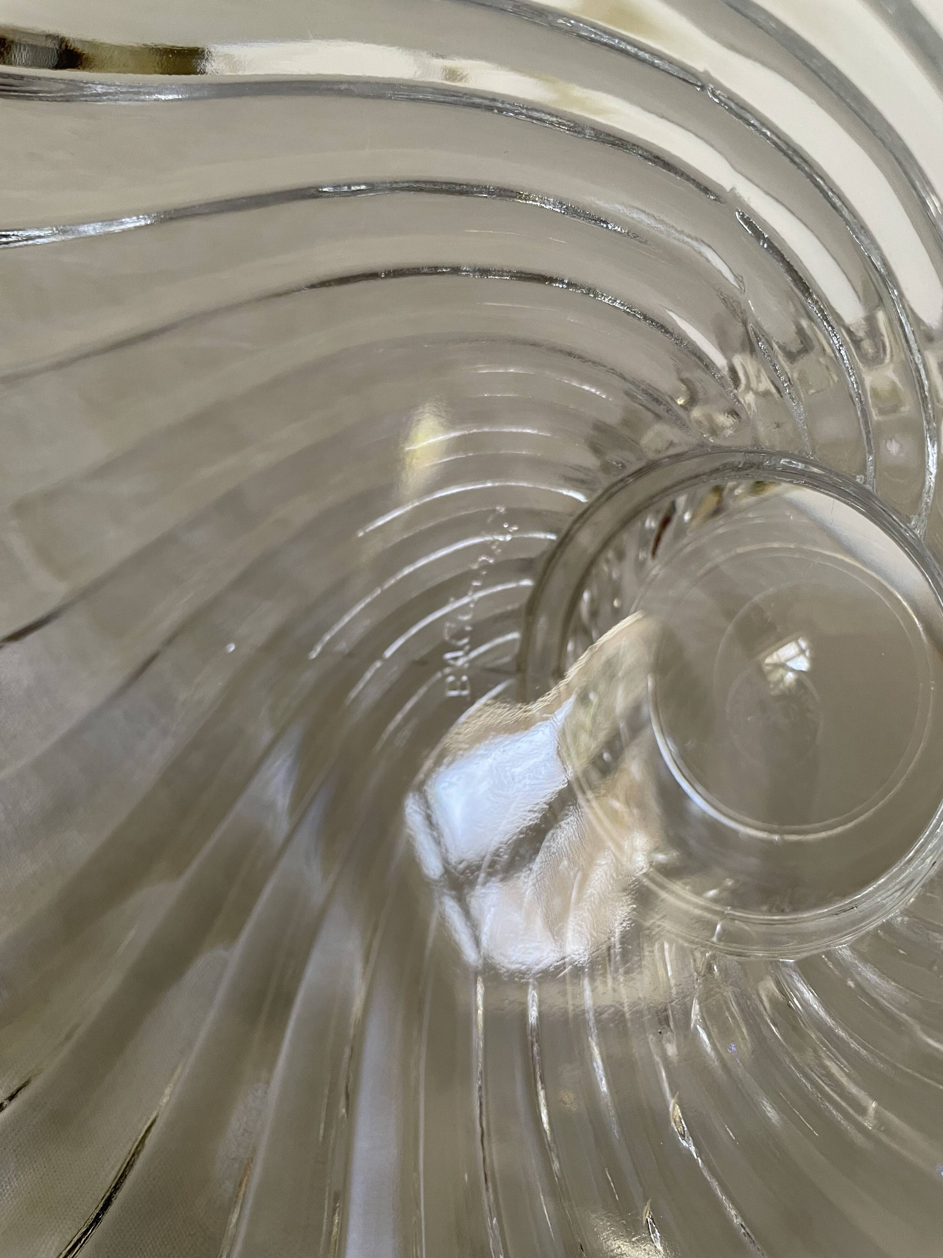 Baccarat crystal candy box, Bamboo model