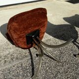 Set of 4  swivel chairs 1970