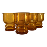 Verres ambrés Pernod