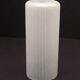 White glass lampshade, 1960s-70s