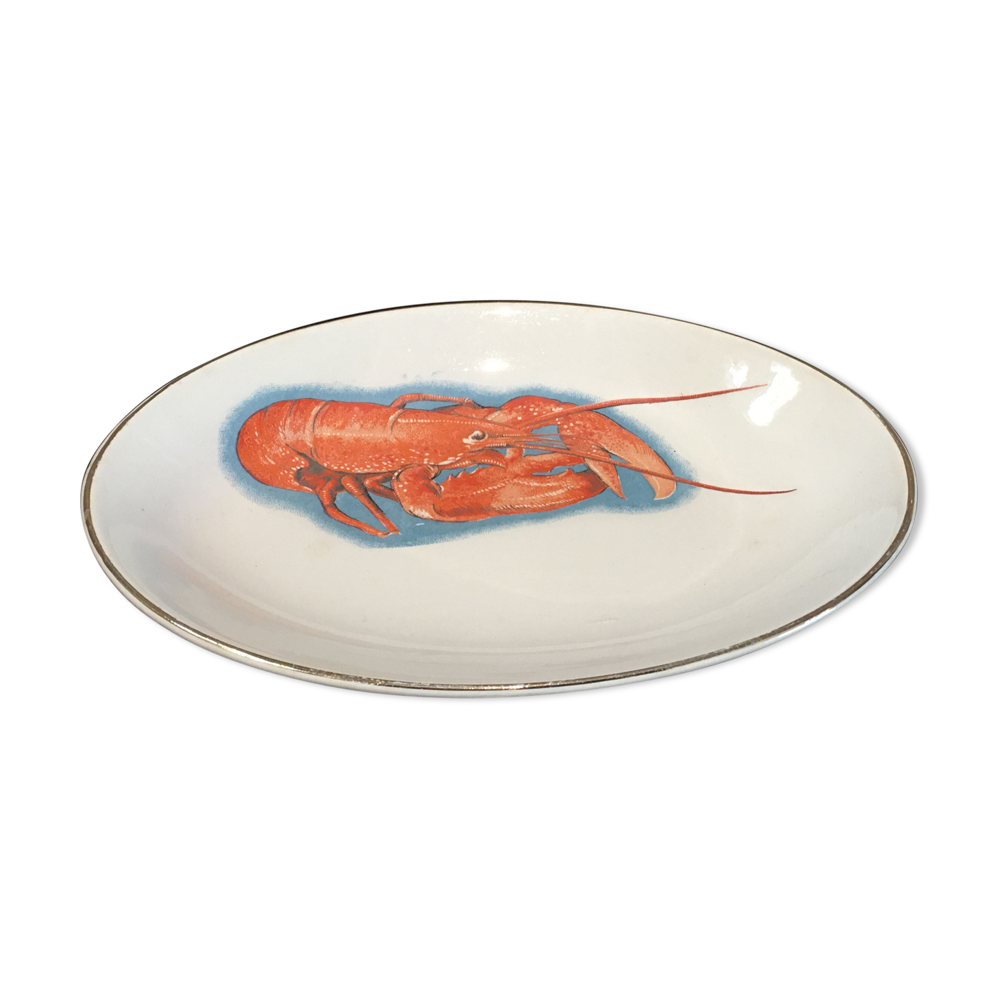 Lobster Cup Sarreguemines Digoin