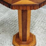 Art Deco side table plant table octagonal