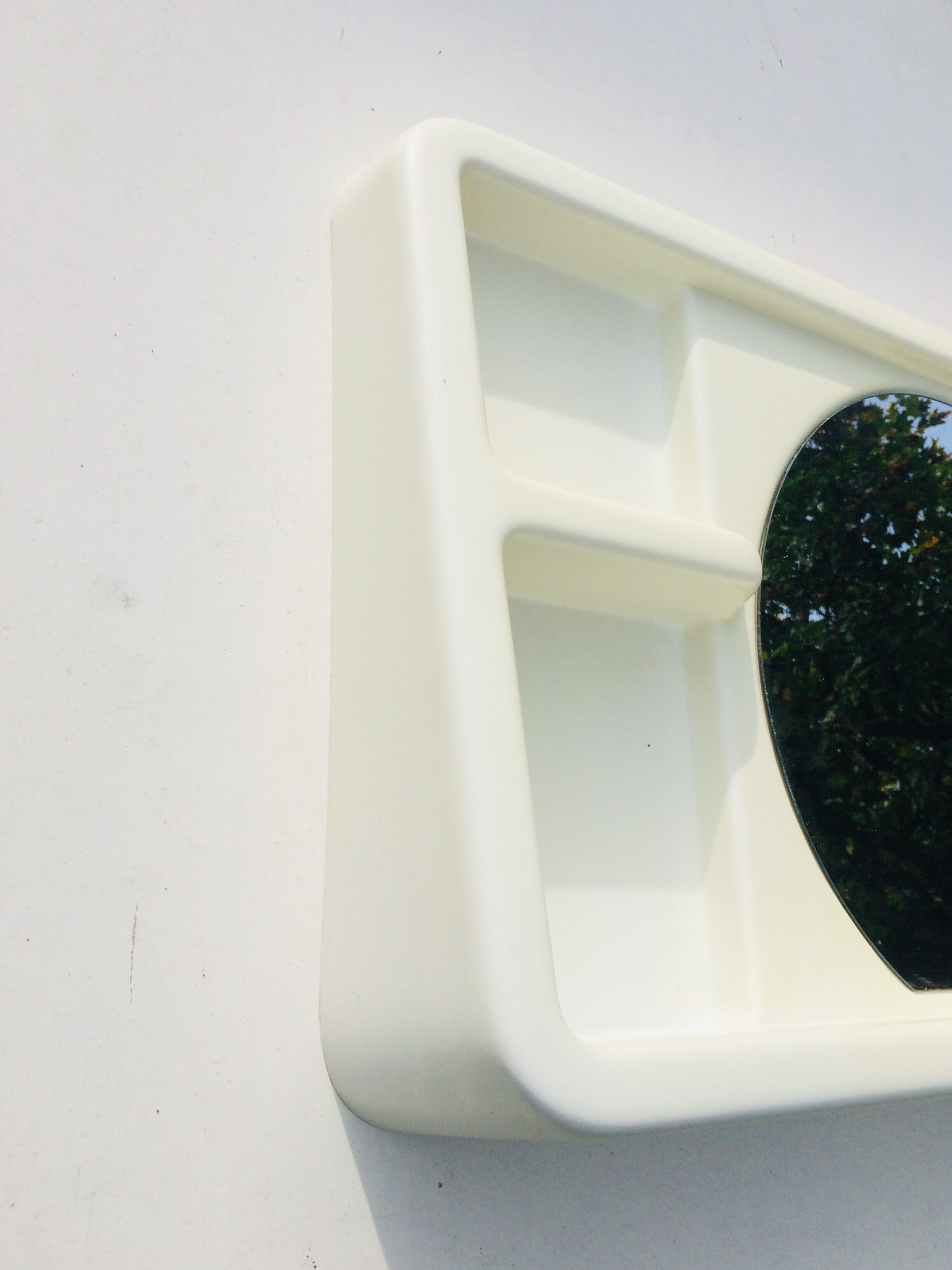 J-Paul Emonds-Alt mirror shelf for Meurop, space age era, vintage 70s
