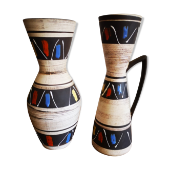 Set of two midcentury vases Germany
