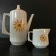 Vintage coffee pot and milk jug