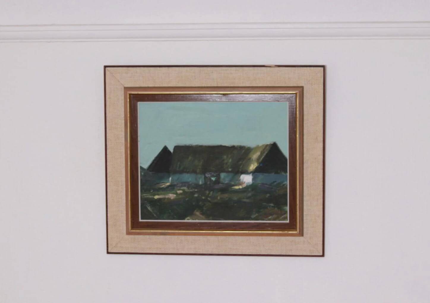 House on landscape by Bengt Hillgrund