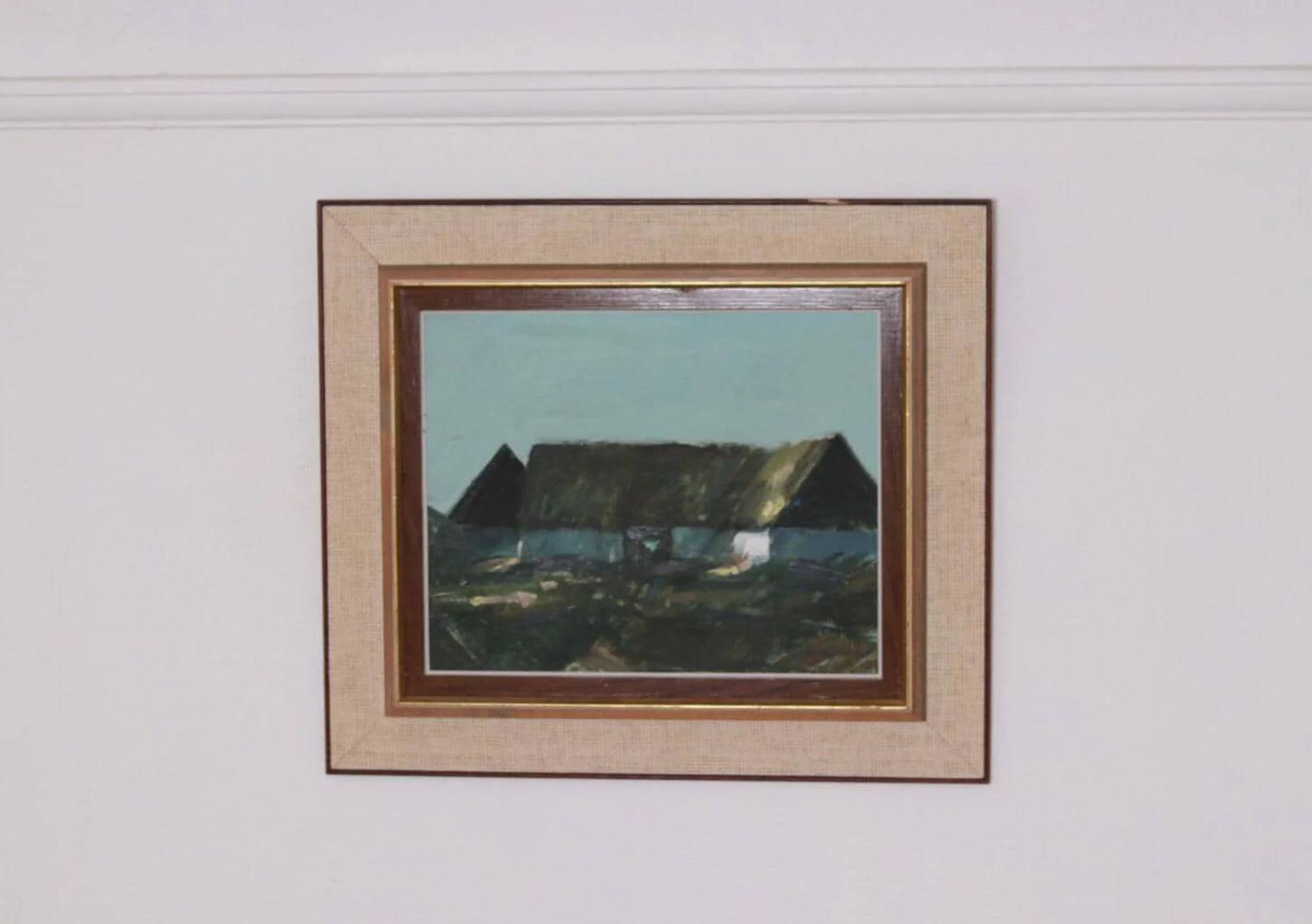 Maison sur paysage par Bengt Hillgrund