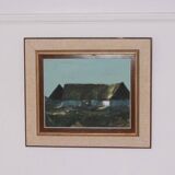 House on landscape by Bengt Hillgrund