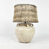 XXL Ceramic Vase Lamp, 1970s