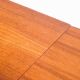 Scandinavian style teak table with two extensions. Vintage. France, 1960s