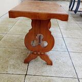 Vintage mountain chalet coffee table