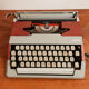 Functional portable typewriter japy message