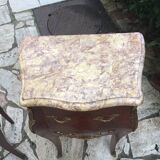 Marble bedside table