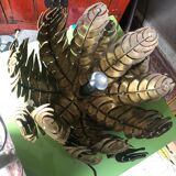 Palm tree ceiling light