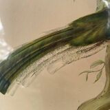 Golden wooden bird frame ornithological board