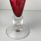 Marbled pink glass lamp base by René Courson (1980/90)