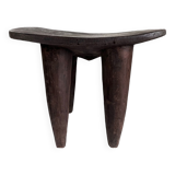 Tabouret Senoufo en bois - fait main