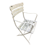 Garden armchair with armrests