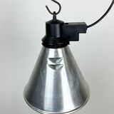 Small Industrial French Aluminium Pendant Lamp, 1960s