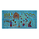 Hand-knotted rug, vintage Turkish rug 103x190 cm