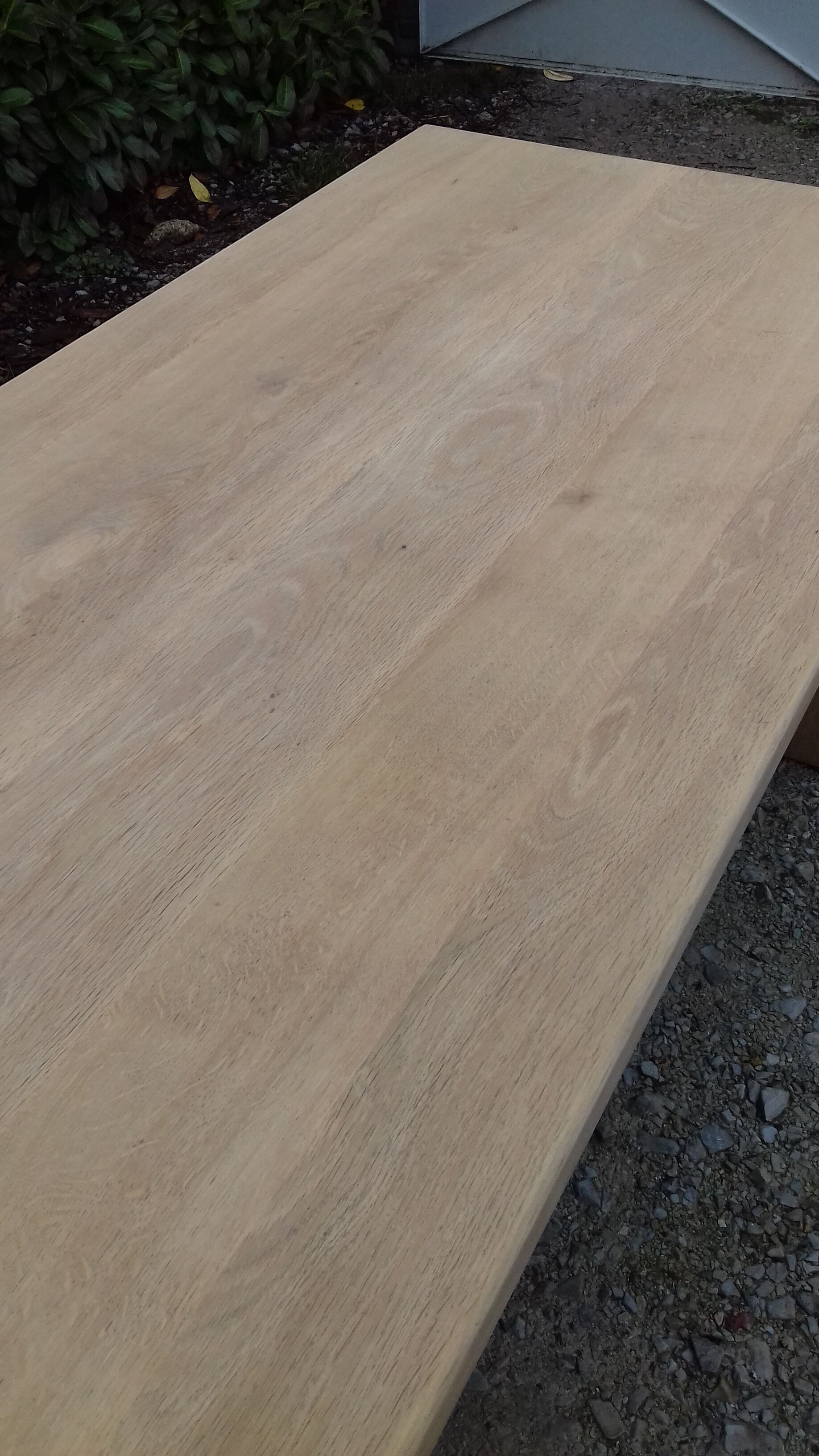 Farm table in solid oak