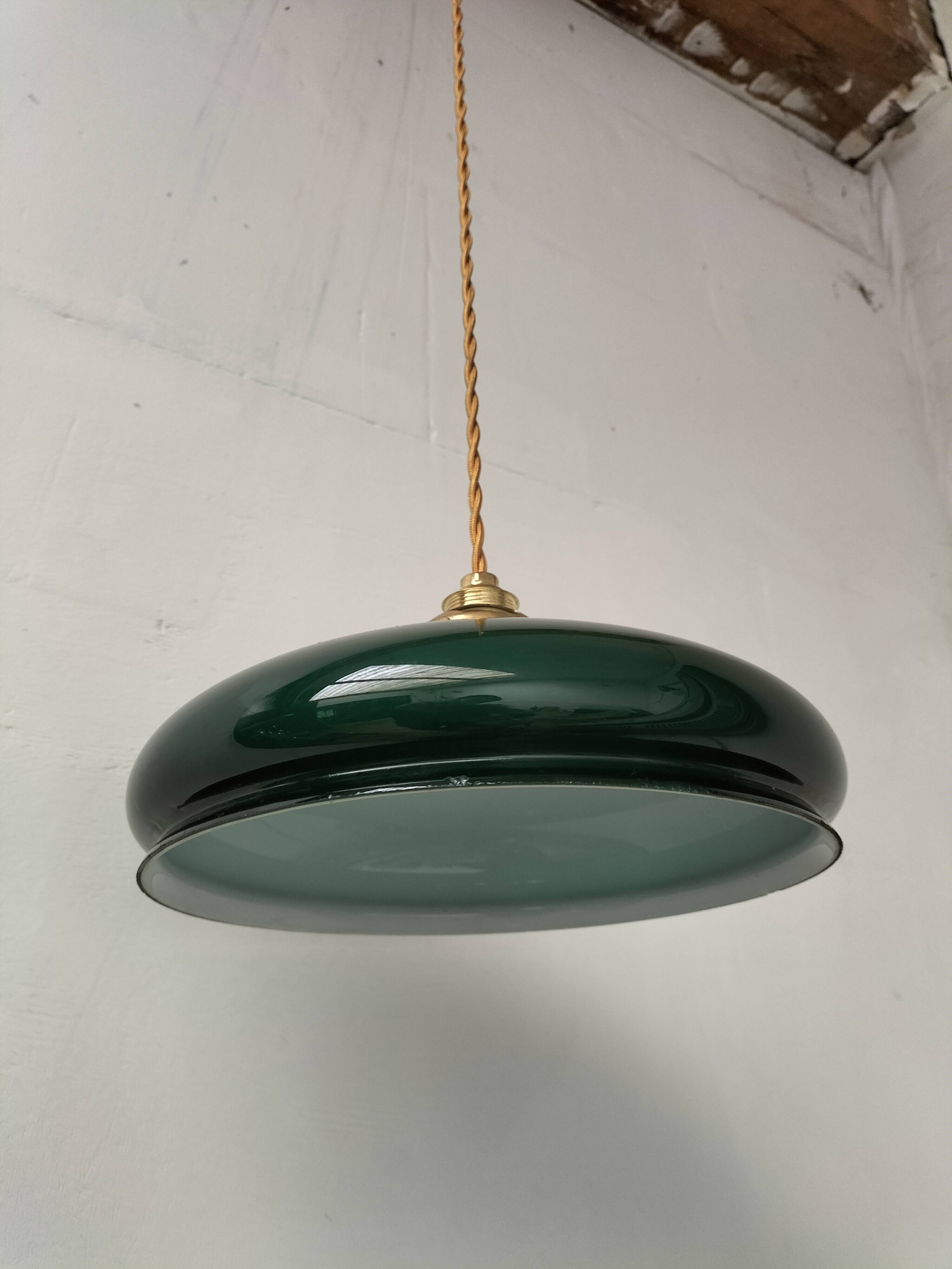 Suspension opaline verte