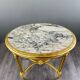Louis XVI Style Gilded Wood Gueridon Table, 19th Century