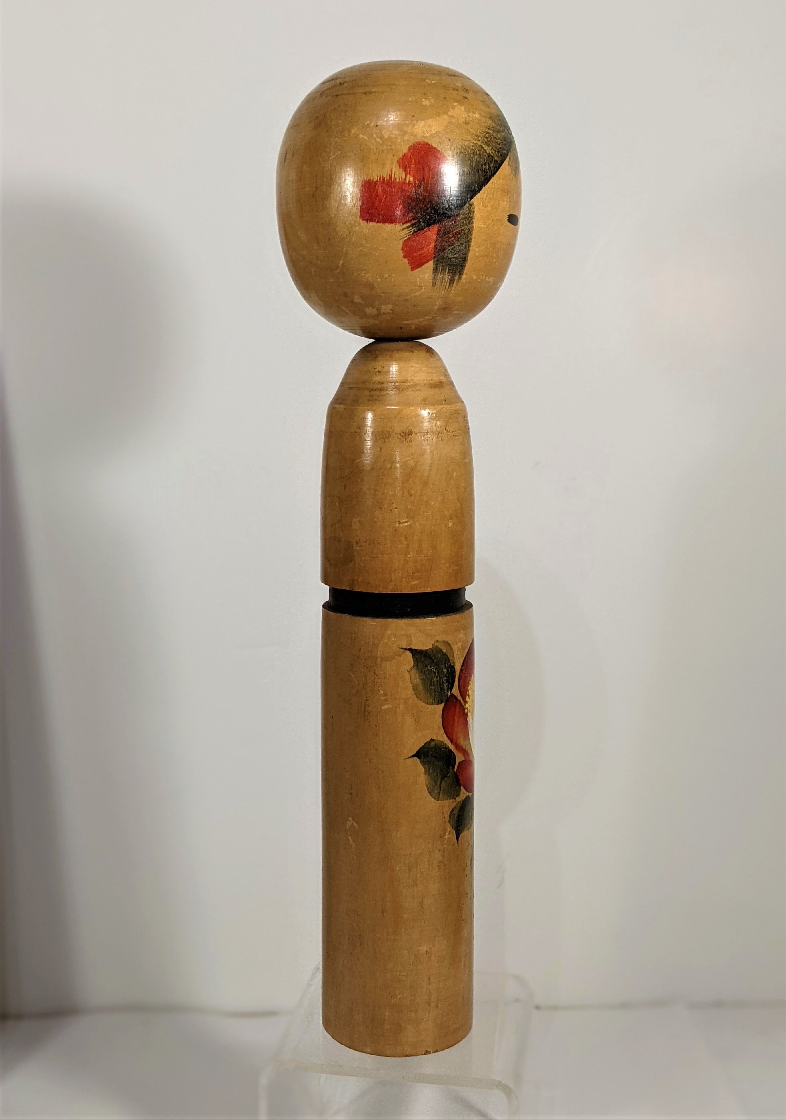 Kokeshi doll by Mrs. Sato Kozon vintage Japan 1960-70
