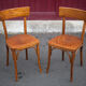 Pair of Thonet bistro chairs