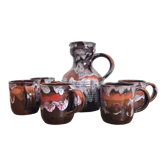 Ensemble tasses et pichet