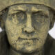 Antique bust Napoleon Bonaparte cast stone