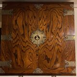 Wall mounted dartboard cabinet