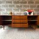 Vintage Scandinavian teak sideboard from the 60s/70s.