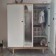 Vintage 60s wardrobe refurbished