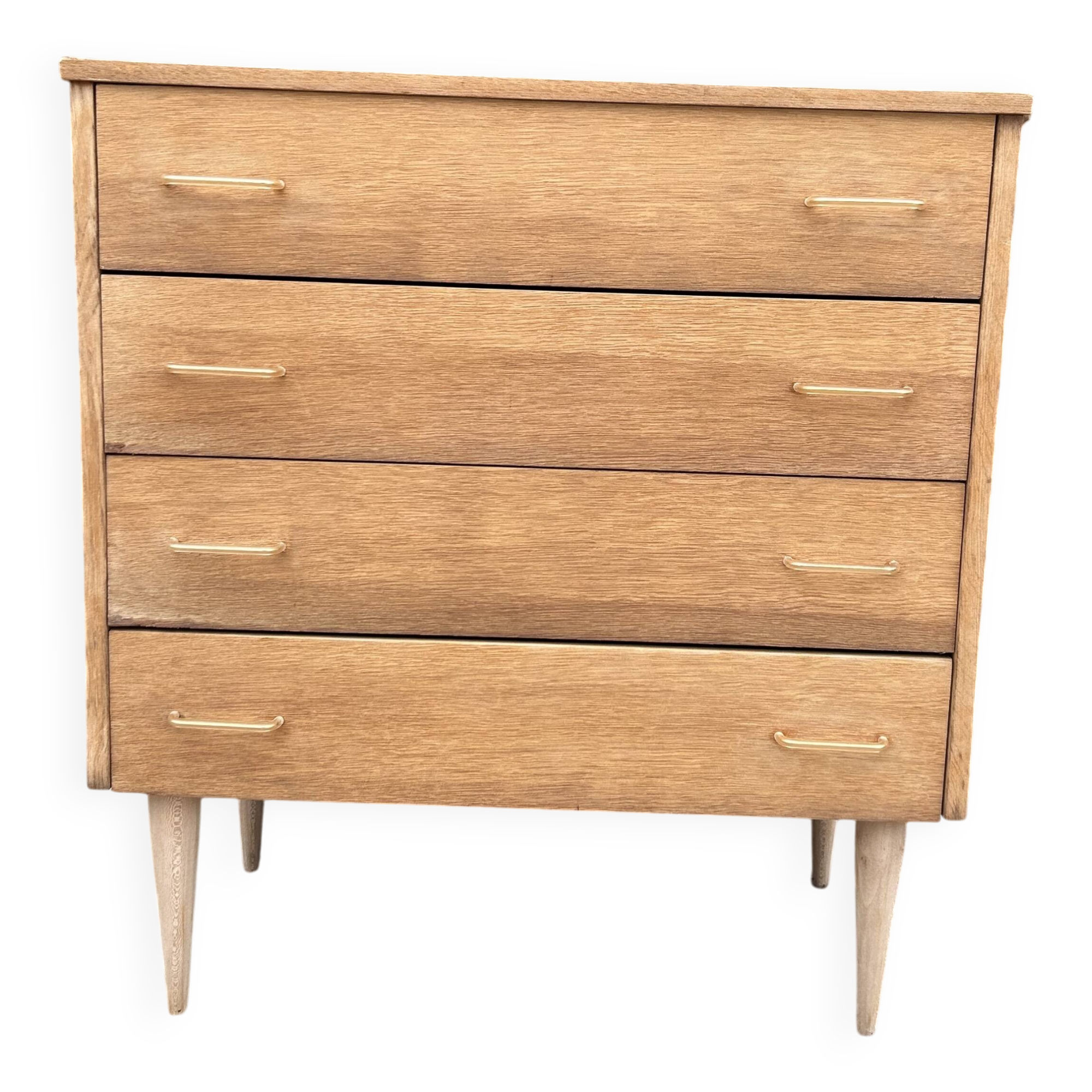 Renovated vintage antique chest of drawers