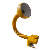 Lampe pince col de cygne Cosack jaune, Allemagne, années 1960-1970