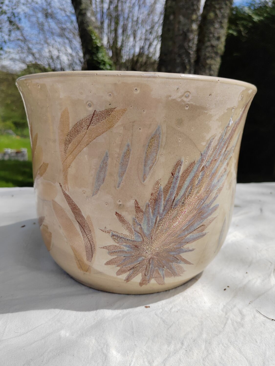 Vallauris pot cover 60s